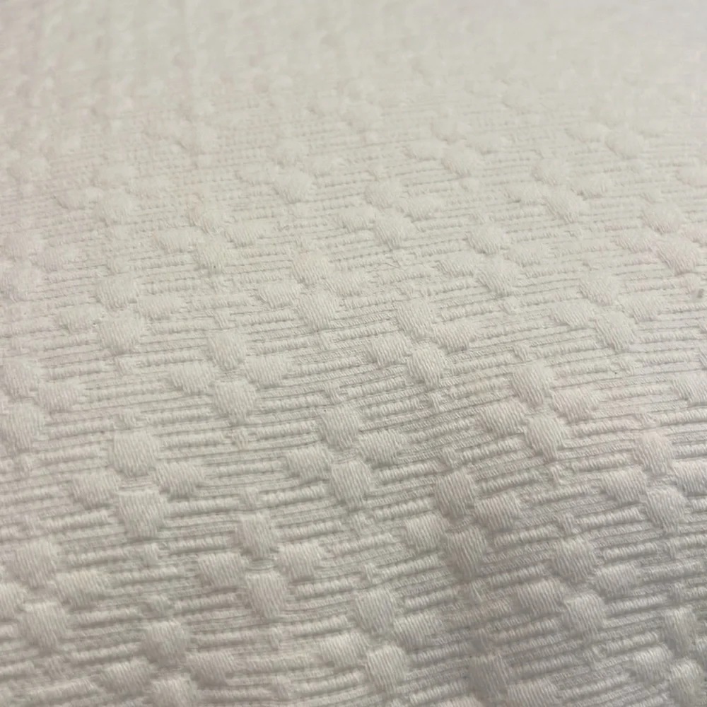 Charter Club White Textured Throw Pillow 18x18